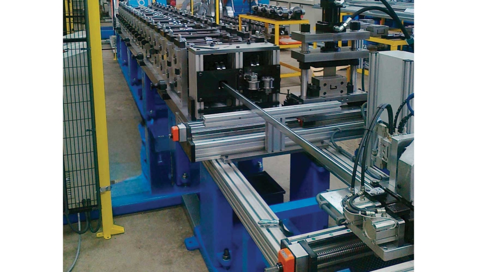 Lnea de fabricacin de refuerzos, de STAM Espaa