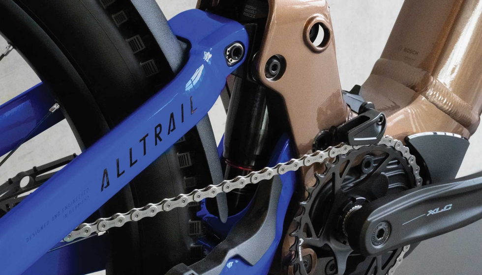 Detalle de la nueva Haibike Alltrail 6