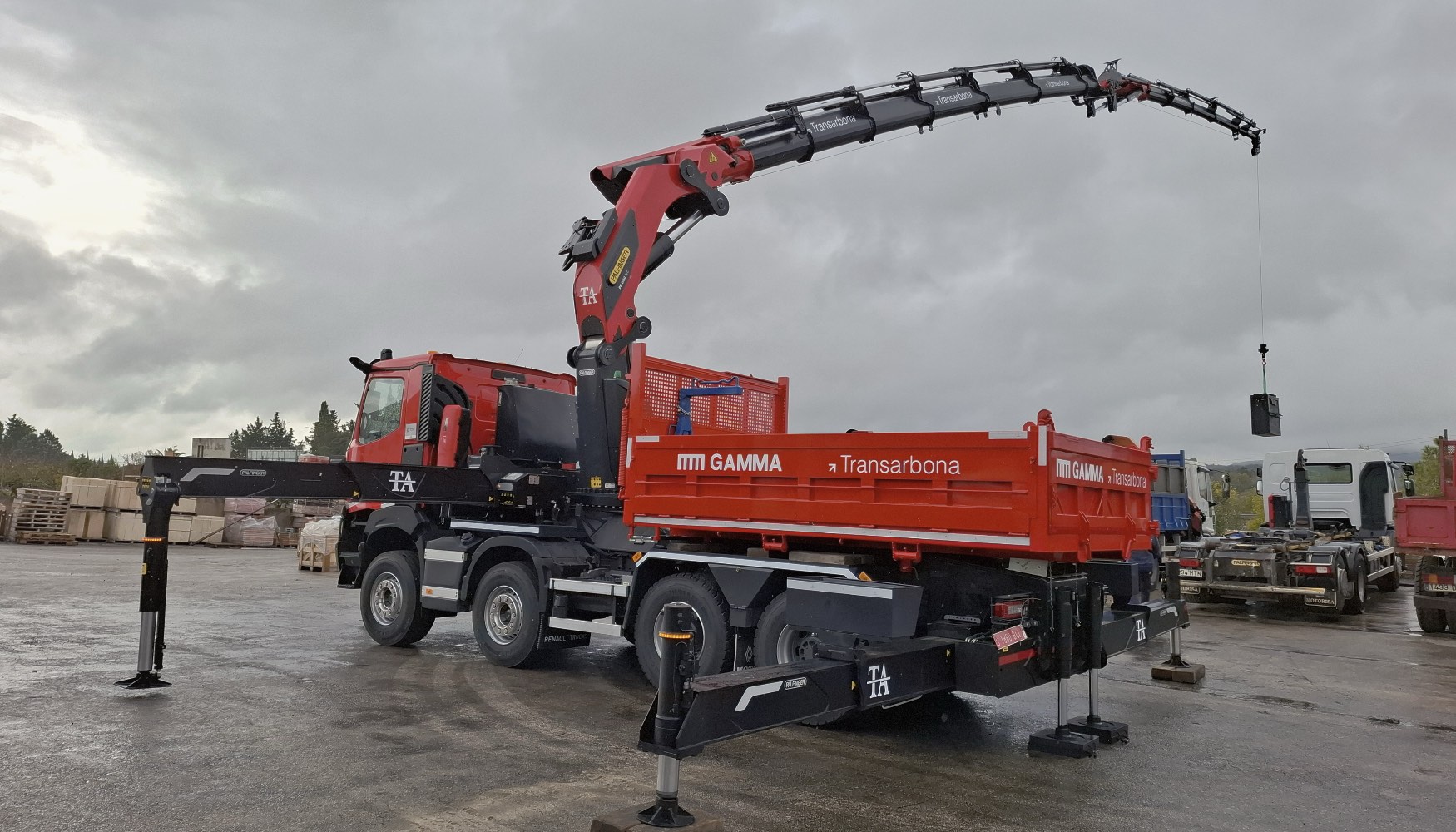 Gra PK 1050 TEC de Palfinger adquirida por Transarbona