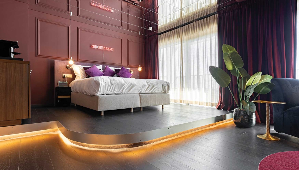 Hotel que transmite intimidad y sentido de personalizacin...