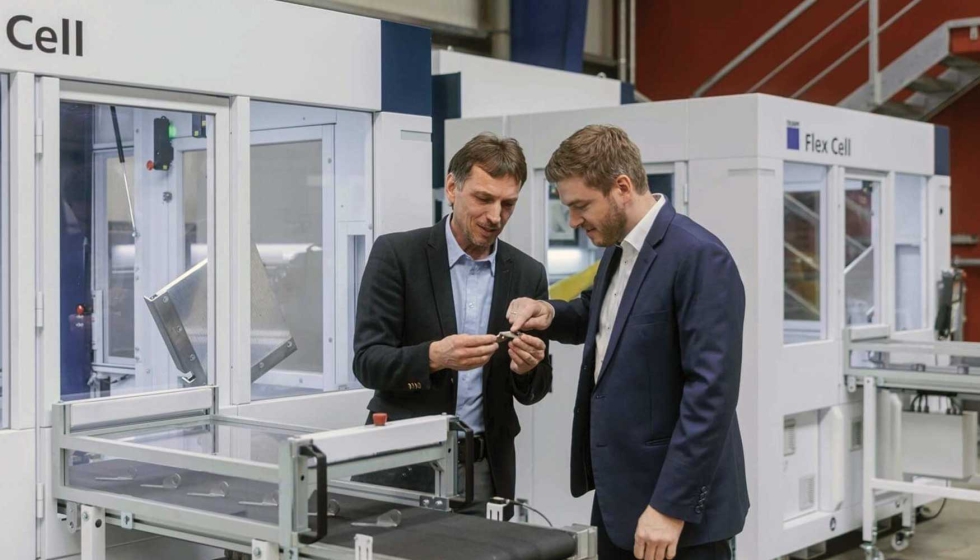 Ferdinand Steinhuber (izquierda), director de S&S Steinhuber GmbH...