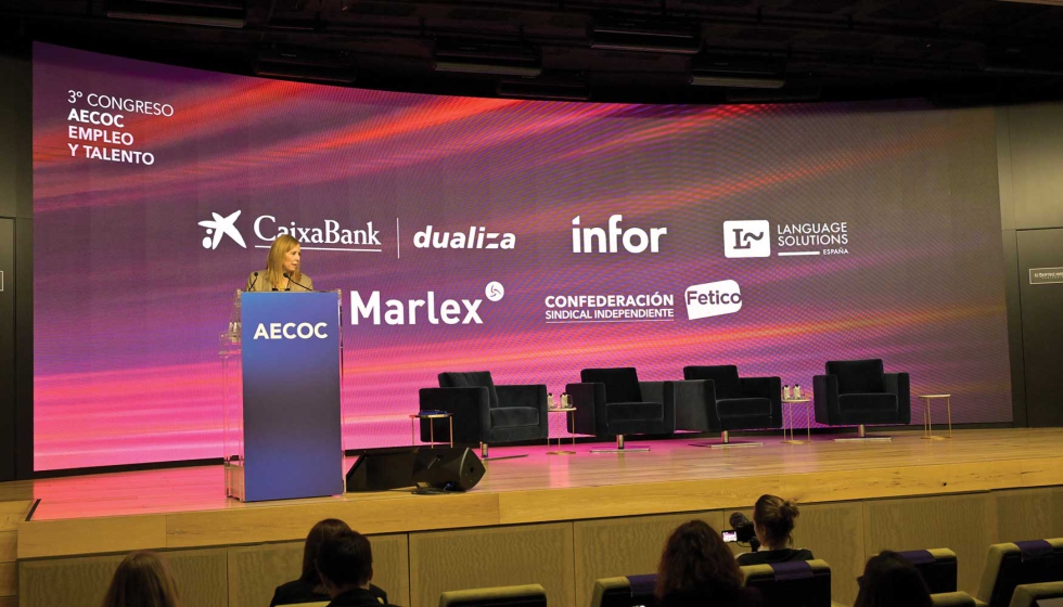 Presentacin a cargo de Nuria de Pedraza, directora de Comunicacin y RRII de AECOC