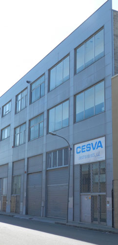 Fachada de la nueva sede de Cesva Instruments
