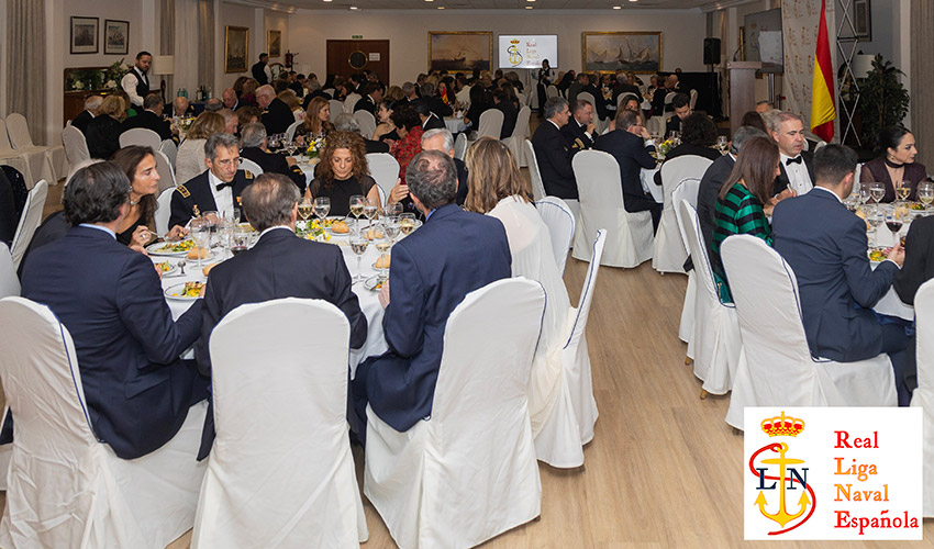 Cena conmemorativa del 125 aniversario de la Real Liga Naval Espaola
