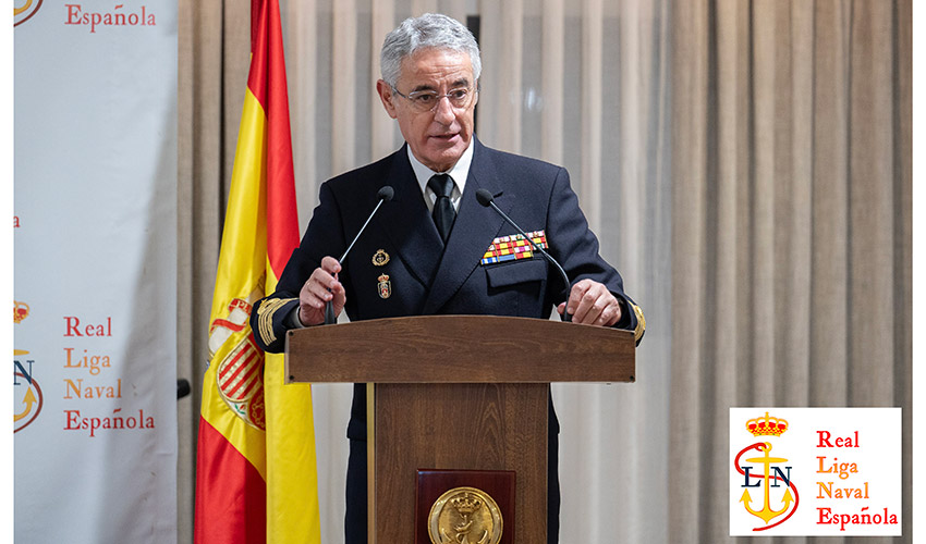 Excmo. Sr. D. Antonio Pieiro Snchez, Almirante Jefe del Estado Mayor de la Armada