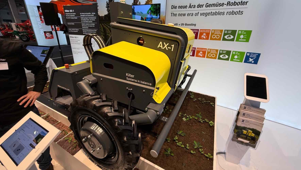 Robot AX-1, otra solucin de Kubota frente a la carencia de mano de obra en el campo