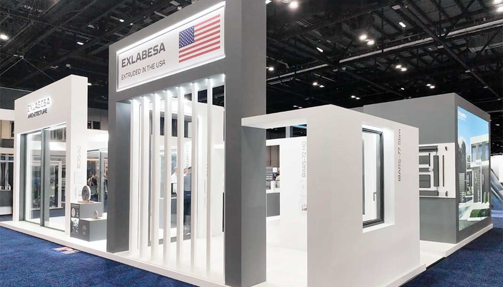 Stand de Exlabesa Architecture en GlassBuild America 2025 -  Exlabesa Building Systems, S.A.U.