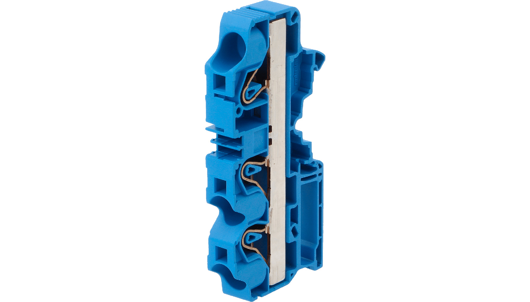Bloques de terminales de carril (2 y 3 terminales)
