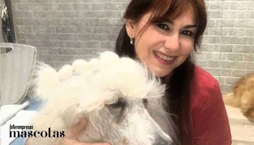 Alicia Reguera, estilista canina y directora de BarberCan