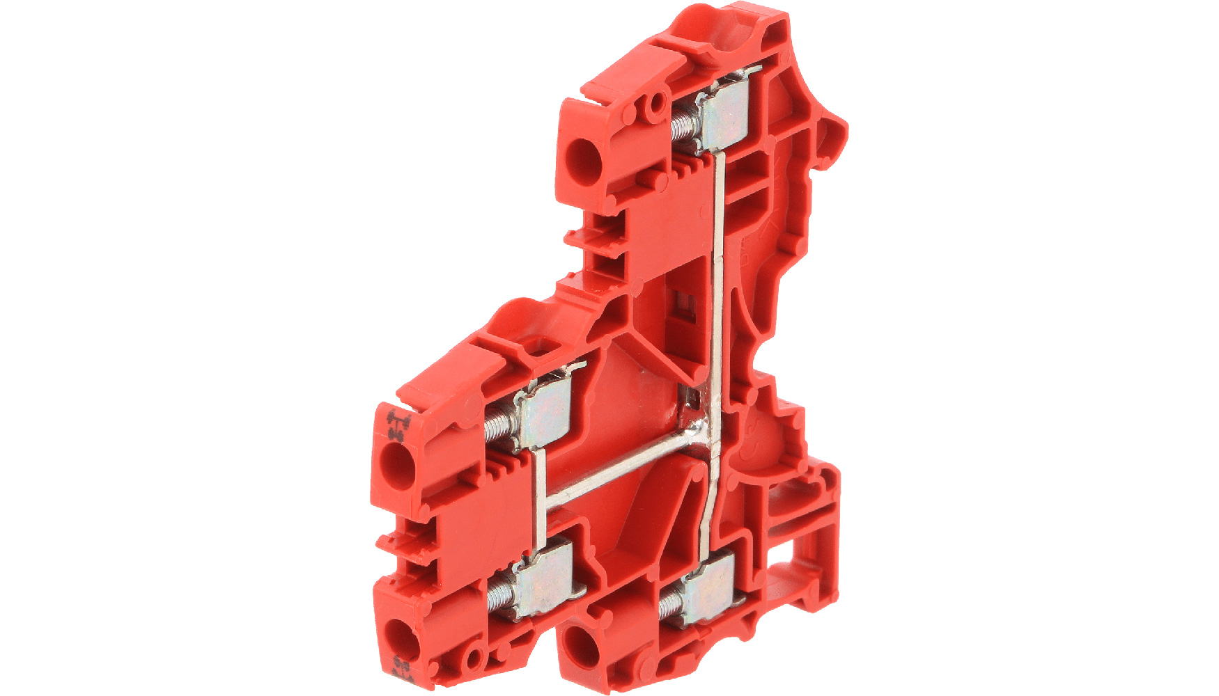 Bloques de terminales de carril (4 y 6 terminales)