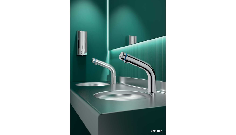 Tempomix 3 permite a los usuarios ajustar fcilmente la temperatura del agua...