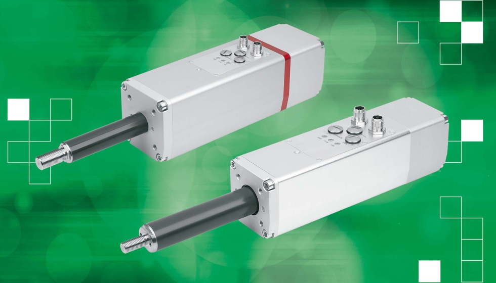 Los cilindros elctricos de Norelem combinan un servomotor sin escobillas, un servorregulador y un husillo giratorio de bolas en una sola carcasa...