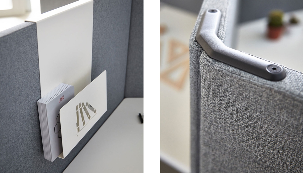 Acta como punto de unin entre zonas individuales y reas comunes...