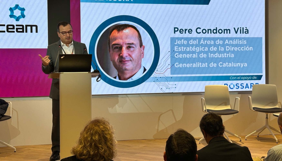 Pere Condom Vil, jefe del rea de Anlisis Estratgica de la Direccin General de Industria de la Generalitat de Catalunya...