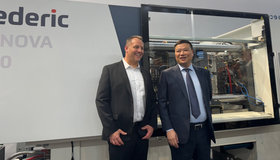 Daniel Ammer , VP I+D y Terry Zheng, CEO, de Tederic