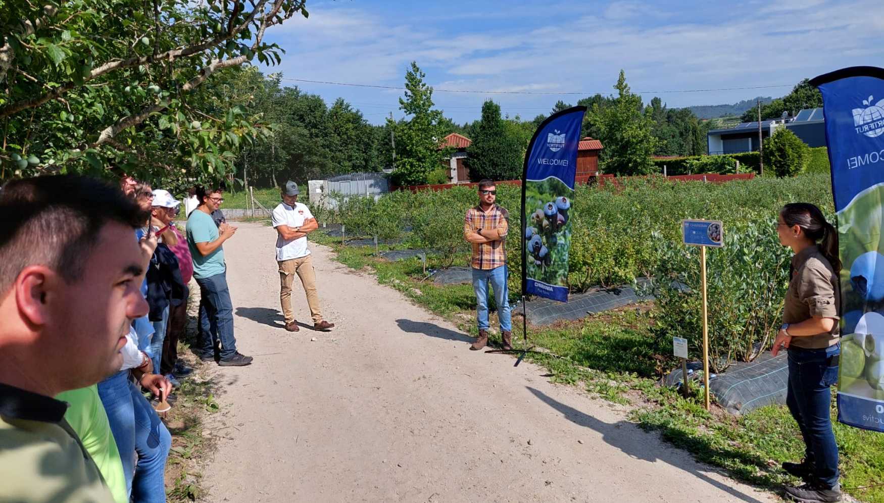 Figura 1 � Dia de campo em campos de ensaio