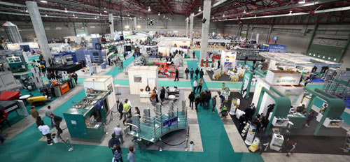 Vista area del recinto ferial de Feria Internacional de Galicia en el que tuvo lugar el certamen GandAgro