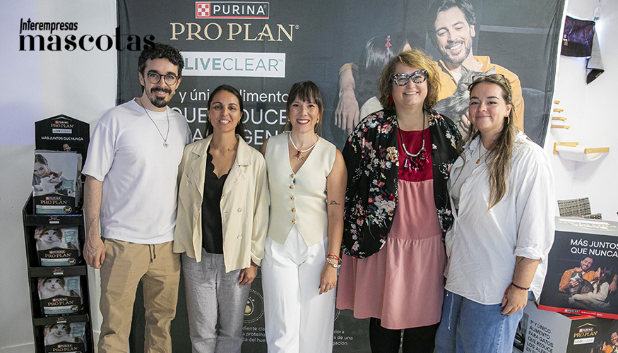 Miembros del equipo de Purina durante la presentacin de Pro Plan LiveClear a los medios, el pasado mes de septiembre