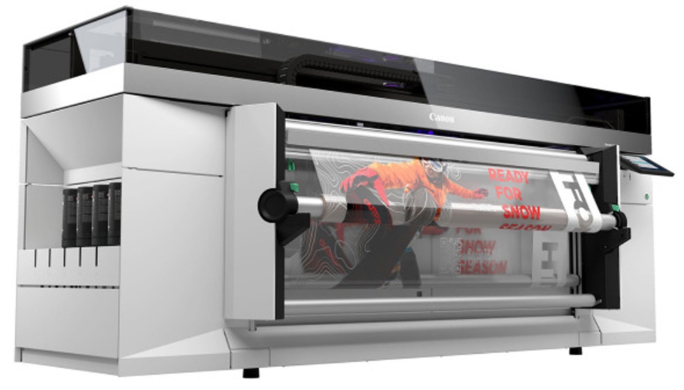 Nueva impresora Canon Colorado Serie M instalada en el centro de produccin de Grupo Alium en Madrid