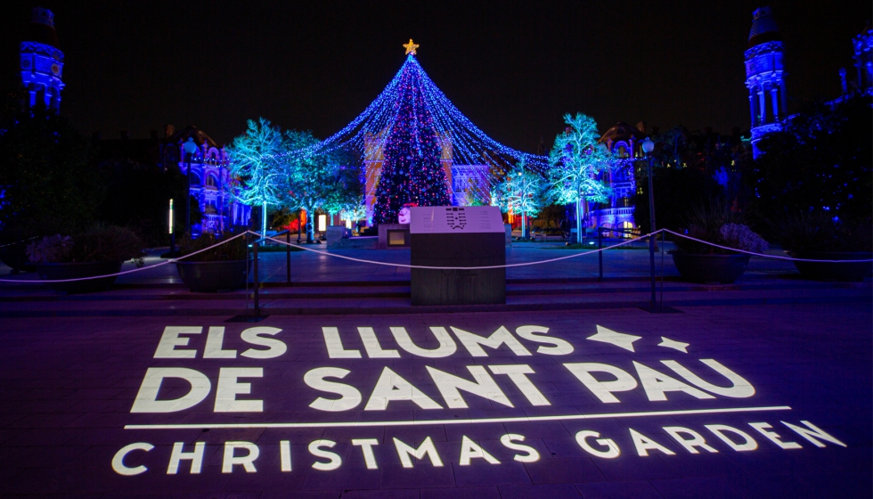 El Christmas Garden de Barcelona es uno de los referentes en iluminaci�n navide�a del pa�s con una propuesta l�dica para todos los p�blicos...