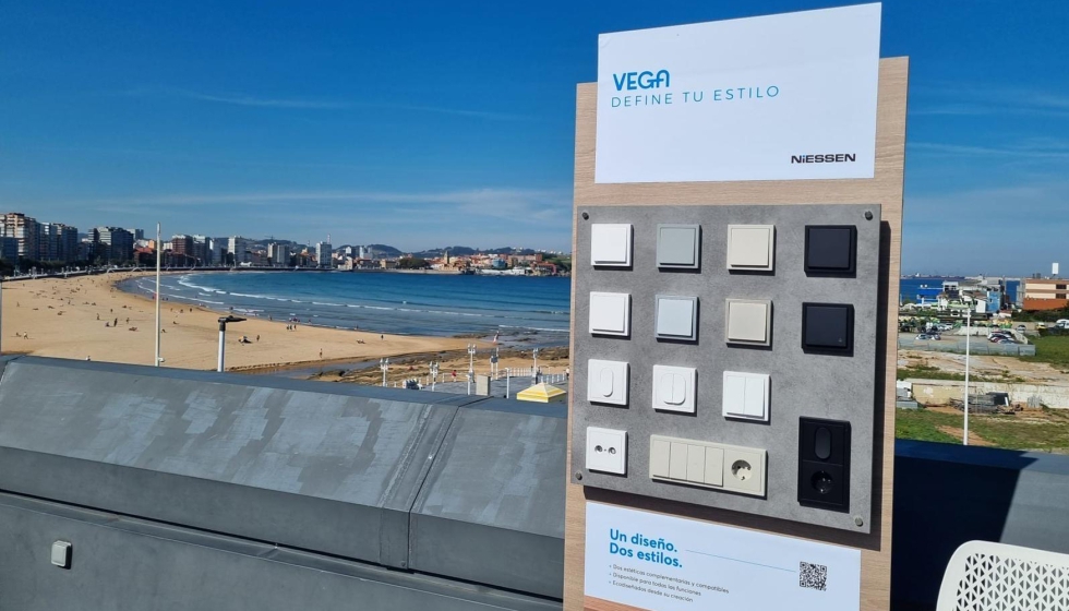 Muestras de la gira de la coleccin Vega: con lneas depuradas y finas, y Alter Vega...