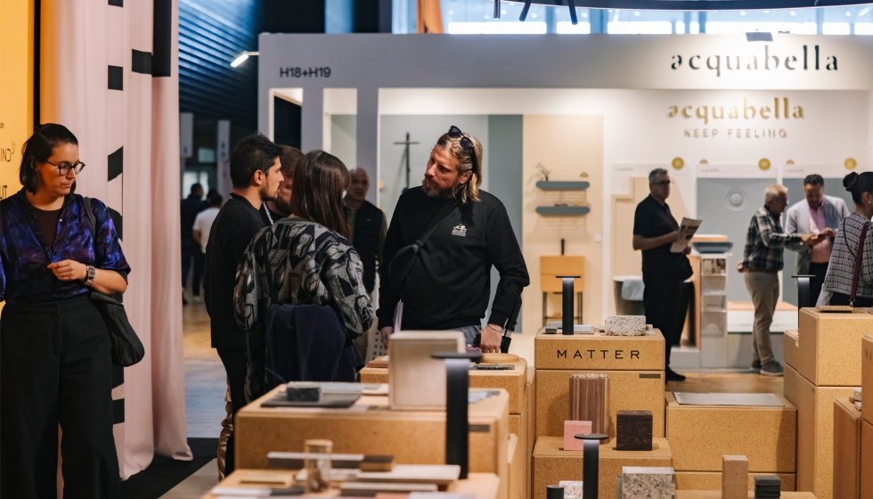 Los materiales volvieron a ser protagonistas el evento