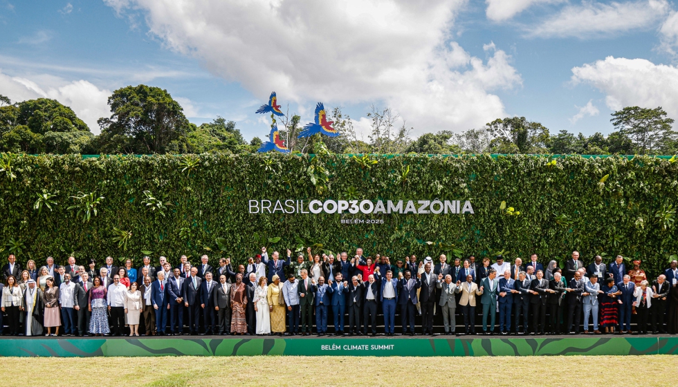 Bel�m - L�deres posam para a fotografia de familia durante a Confer�ncia das Na��es Unidas sobre Mudan�as Clim�ticas COP 30 (Hermes Caruzo/COP30)...