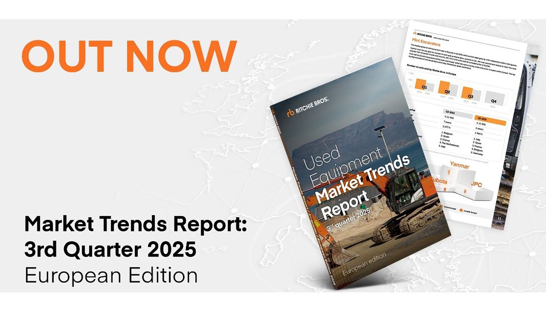 Ya est� disponible el informe sobre Tendencias del Mercado de Maquinaria Usada de Ritchie Bros. correspondiente al tercer trimestre del a�o...