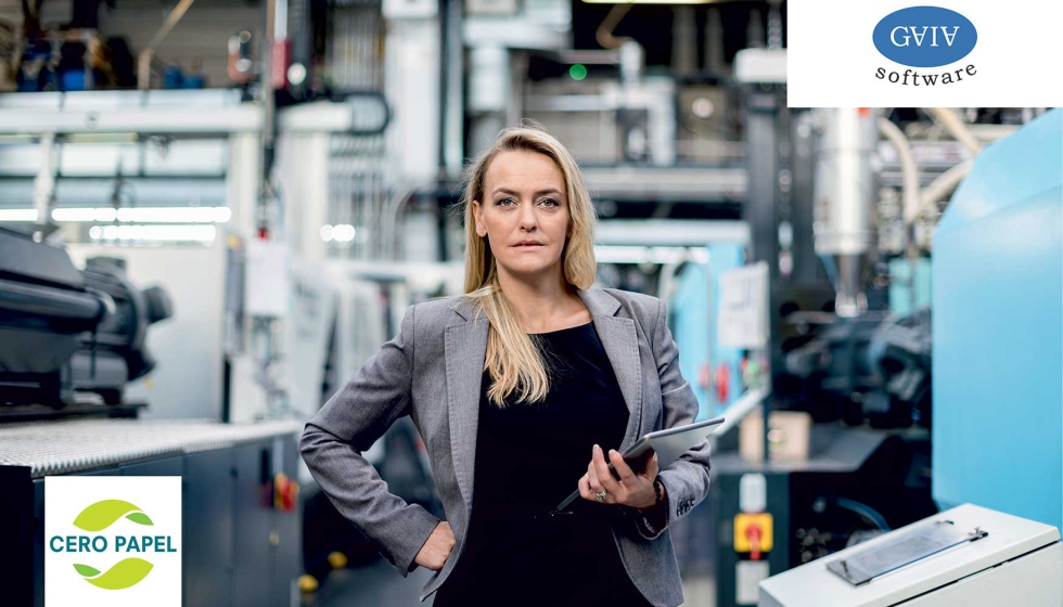 La eliminaci�n del papel en la gesti�n de la producci�n en talleres y almacenes es ya una exigencia competitiva