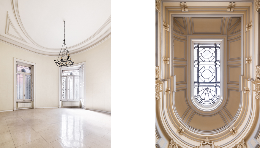 El inmueble ha sido testigo de importantes renovaciones para adaptarse a sus distintos usos a lo largo de los aos. Fotos: Casa Decor...