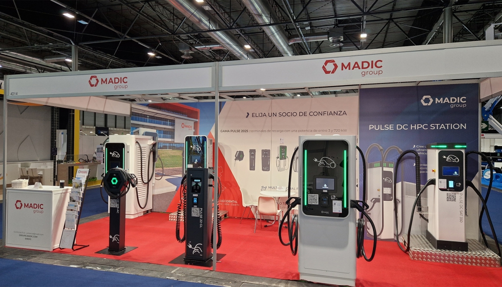 El stand de Madic group registr� la asistencia de m�s de 500 visitantes durante los tres d�as que dur� �La Semana Internacional de la Electrificaci�n...