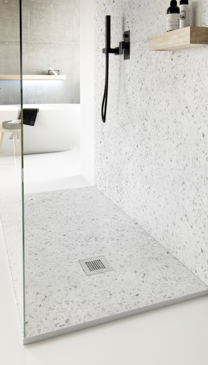 Los productos se elaboran en Nuovvotech V, una combinacin de carga mineral sin slice y resina de poliuretano...