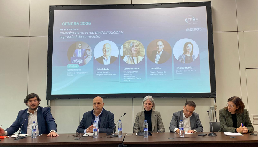 Instantnea de la mesa redonda organizada por Aseme