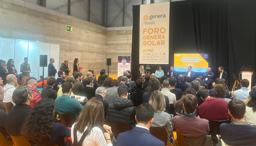 Foro Genera Solar cont con una gran asistencia de pblico interesado en el presente y el futuro de la energa fotovoltaica espaola...