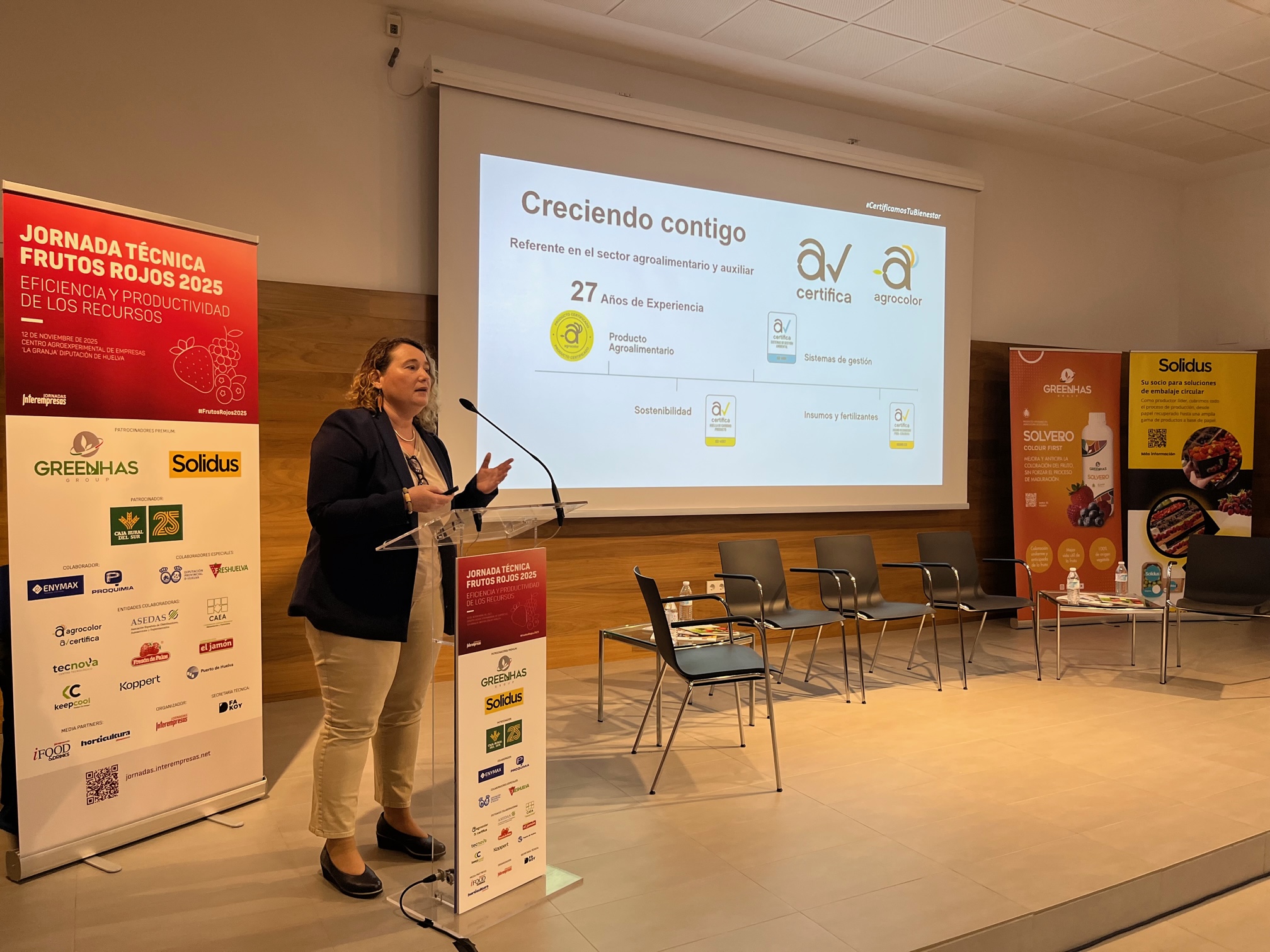 Ana Mara Robles, directora de Certificacin de Sistemas de Gestin y Sostenibilidad de Agrocolor