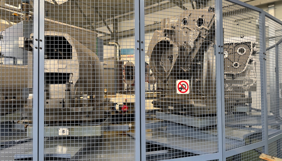 La automatizacin es uno de los puntos fuertes en el taller de mecanizado