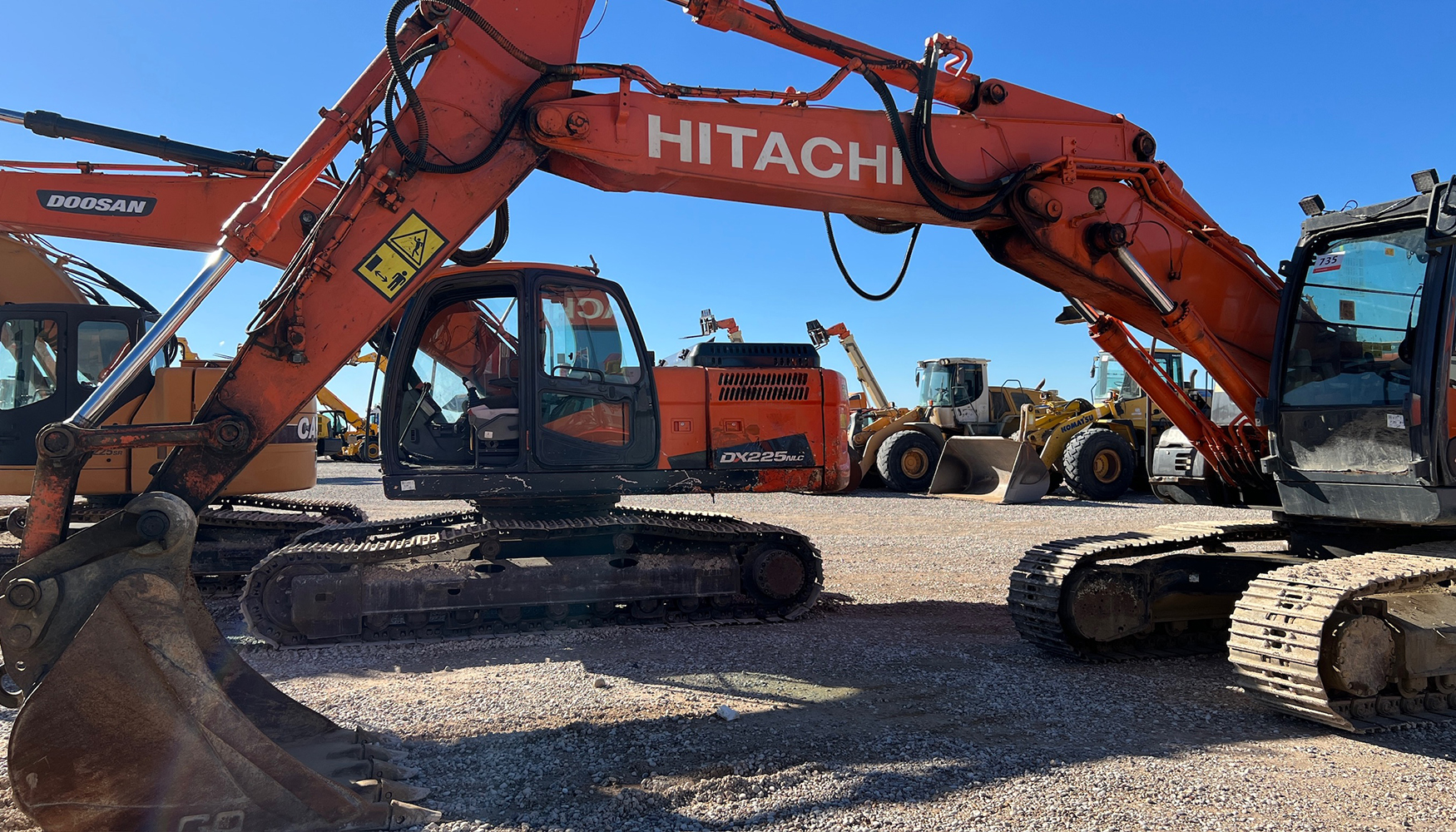 Algunos de los equipos subastados