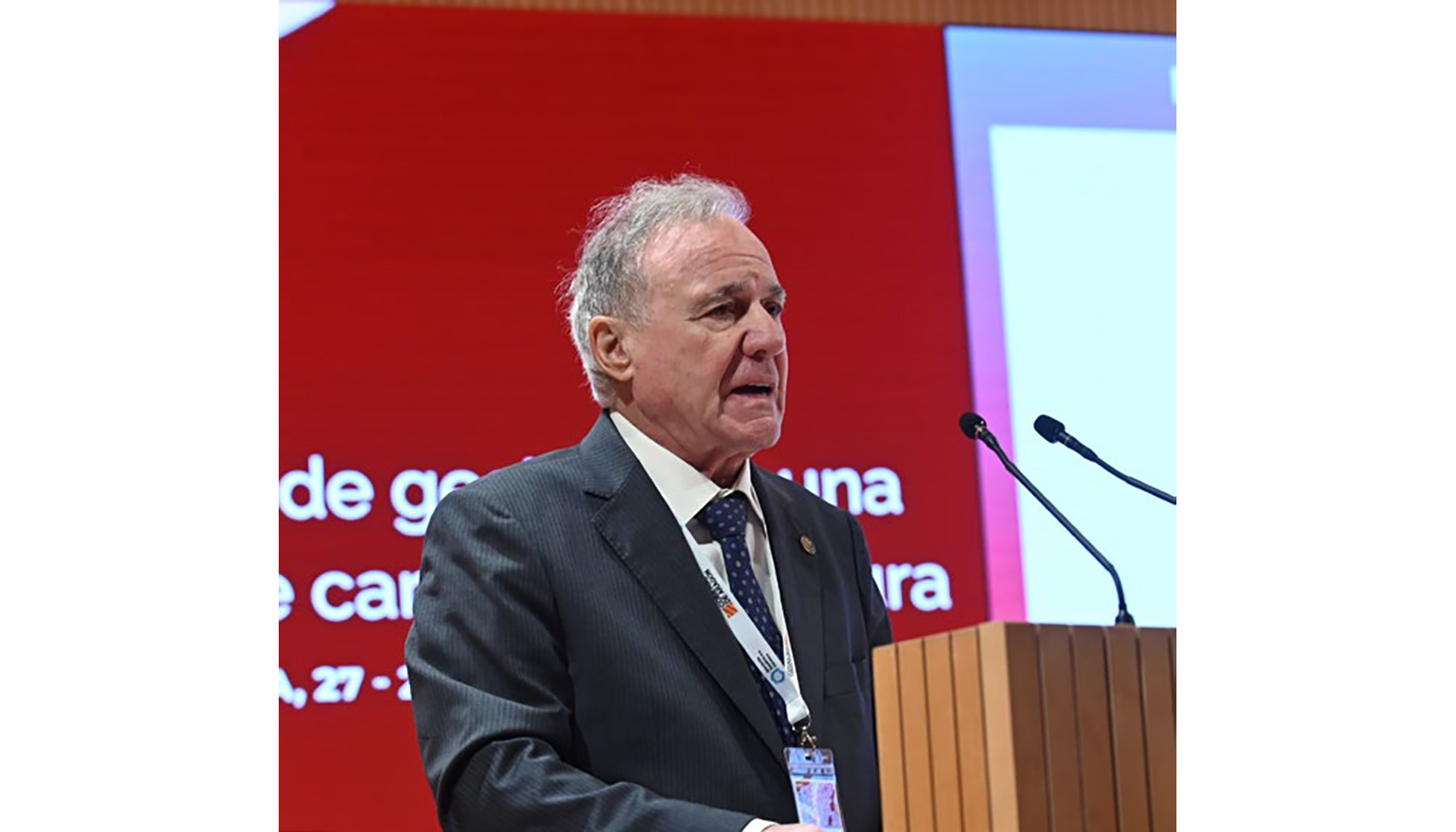 Juan Francisco Lazcano, presidente de la Asociacin Espaola de la Carretera