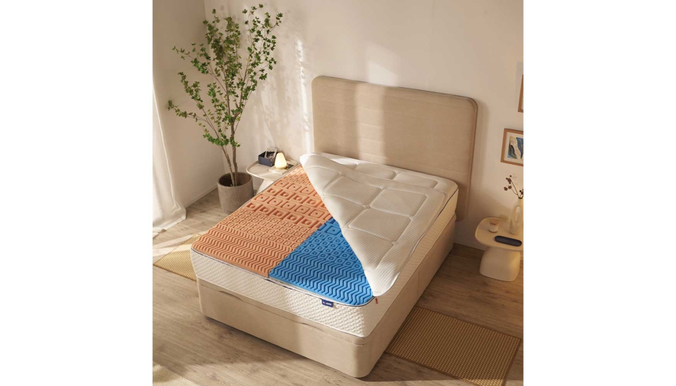 Tapa extrable y reversible con tejido X-Cool para el verano y tejido stretch para el invierno...