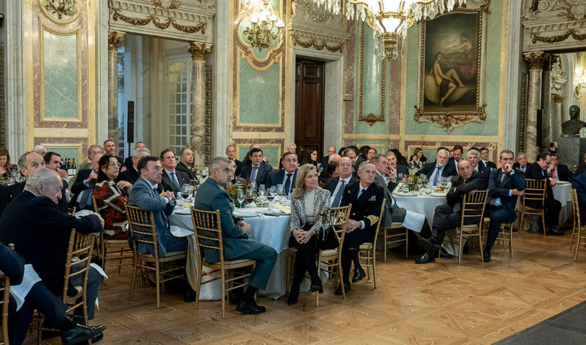 Parte del pblico presente en la ceremonia de entrega de premios...