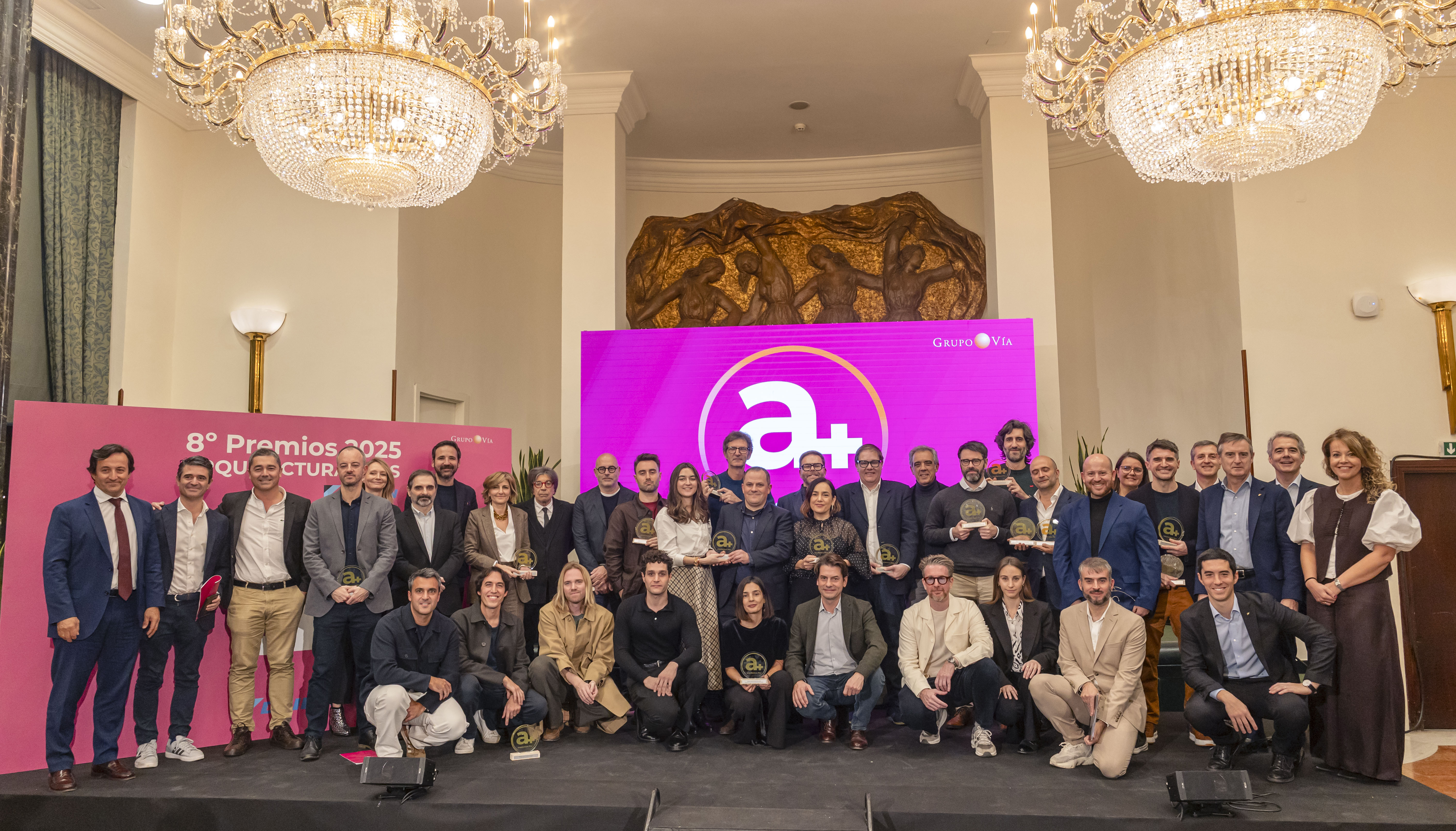 Premiados de la gala Arquitectura Plus by Daikin