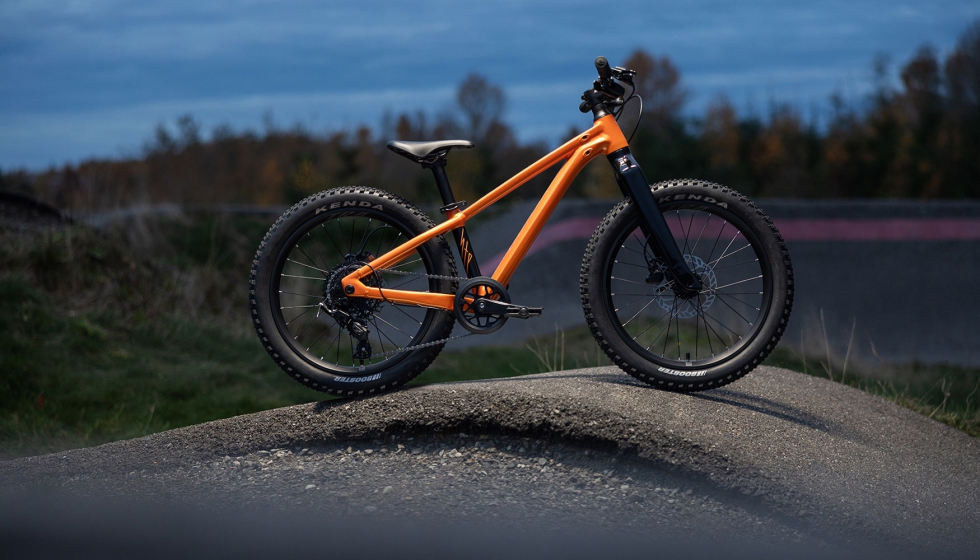 Una STP 20 en un pumptrack