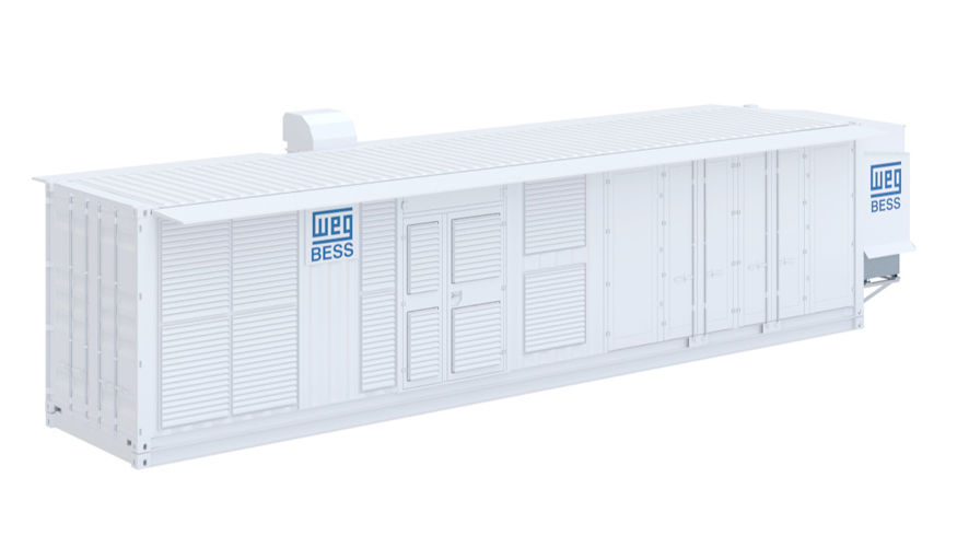 El nuevo sistema de almacenamiento de energa de Weg combina eficiencia, flexibilidad y sostenibilidad en aplicaciones industriales...