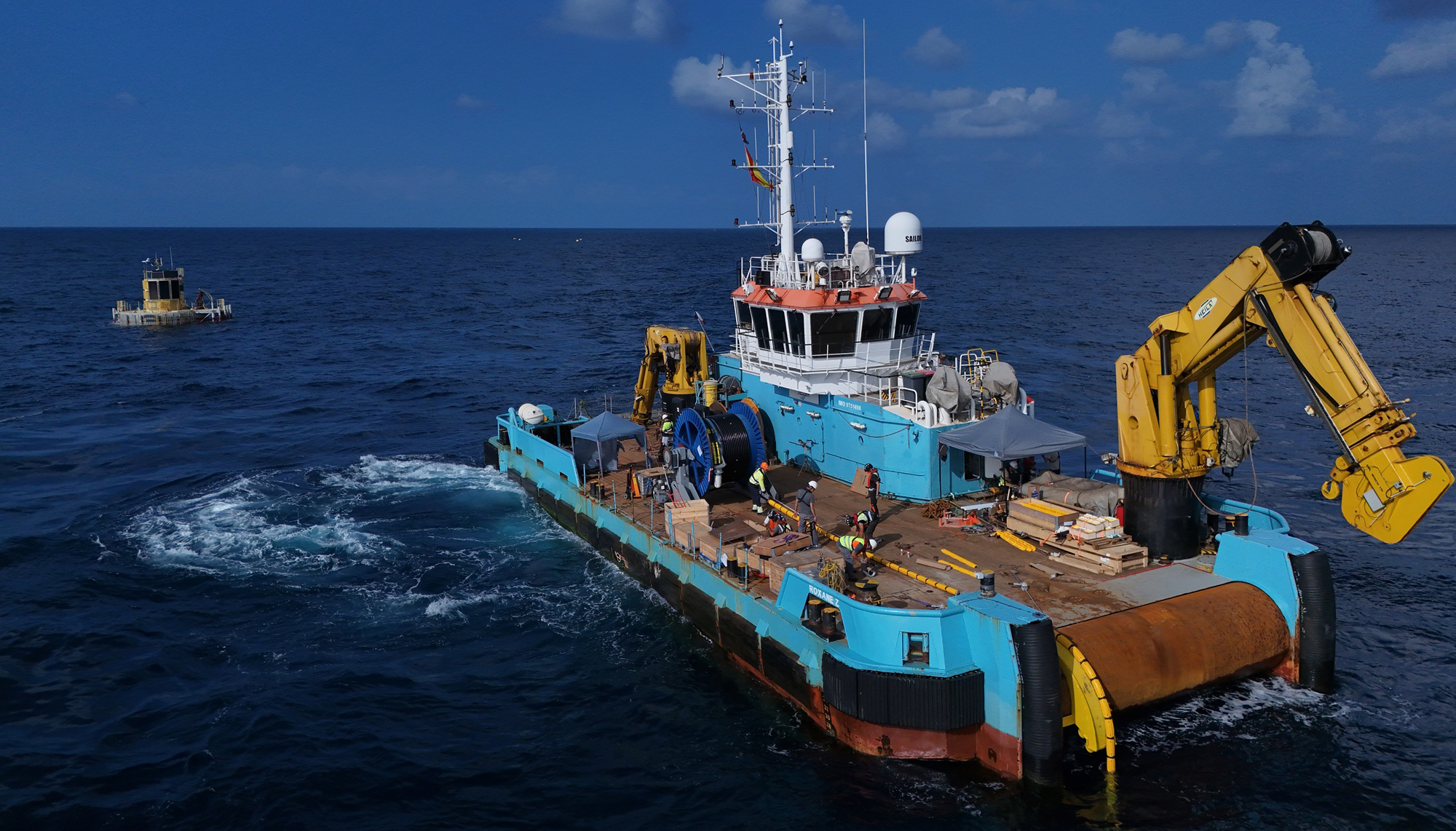 HarshLab, laboratorio flotante para la validaci�n y experimentaci�n de materiales, componentes y equipos en entorno real offshore...