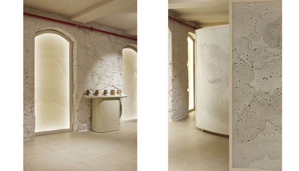 Es un material ligero, translcido y suave...