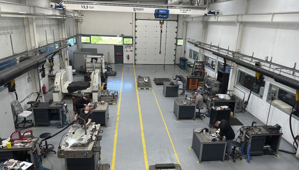 Aunque el sector del molde est cada vez ms automatizado...