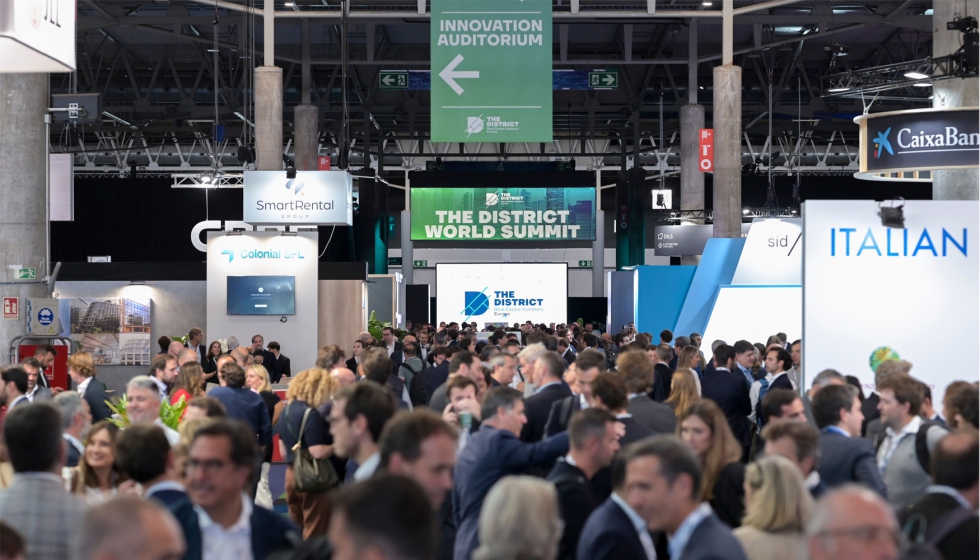The District prev congregar a ms de 15.000 asistentes convirtindose en la cumbre europea ms relevante para el sector del real estate...