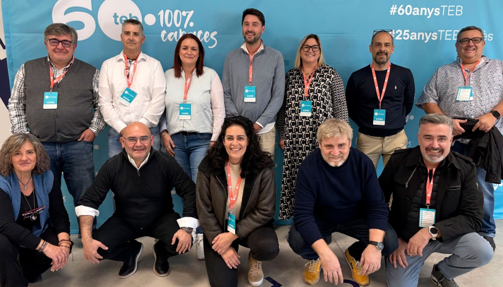 Agentes comerciales de TColors en su primera reunin anual