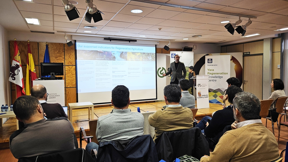 Juan Jos Garca, Market Development Agronomist de Yara Iberian y responsable del proyecto YRKC...