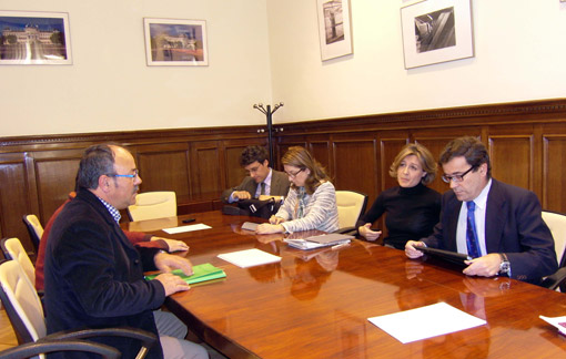 Reunin de Unin de Uniones con la secretaria general de de Agricultura y Alimentacin, Isabel Garca Tejerina